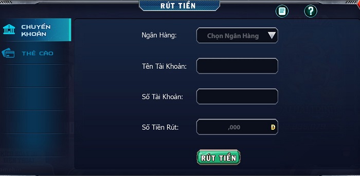 Rút Tiền B52 Club